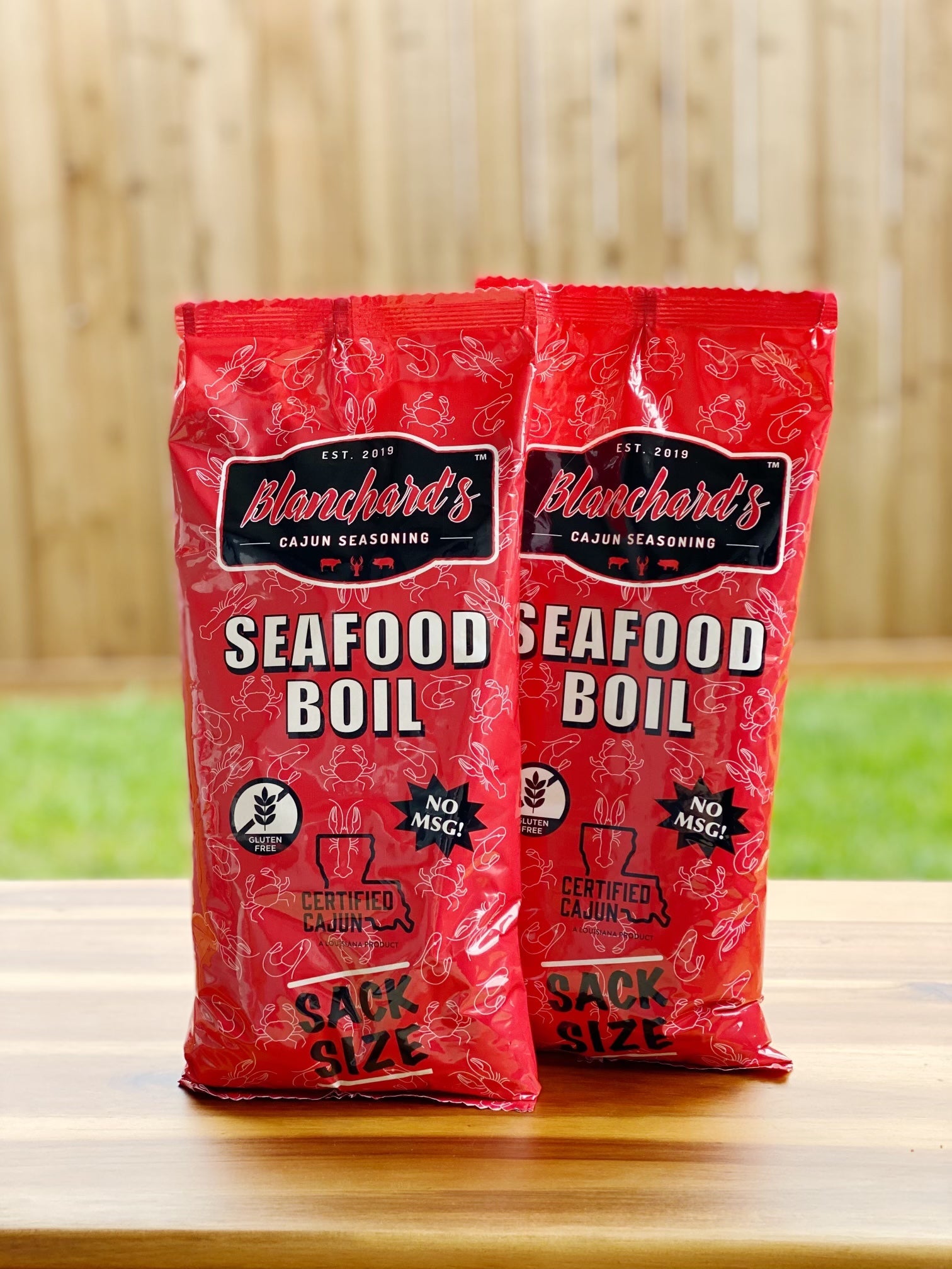Southern Boyz Seasonings Cajun Seafood Boil, 4 Pound Bulk Sack (No MSG  Blend - Seasons 35-40 Pounds Crawfish, 45 Pounds Shrimp or 6-8 Dozen Crabs)